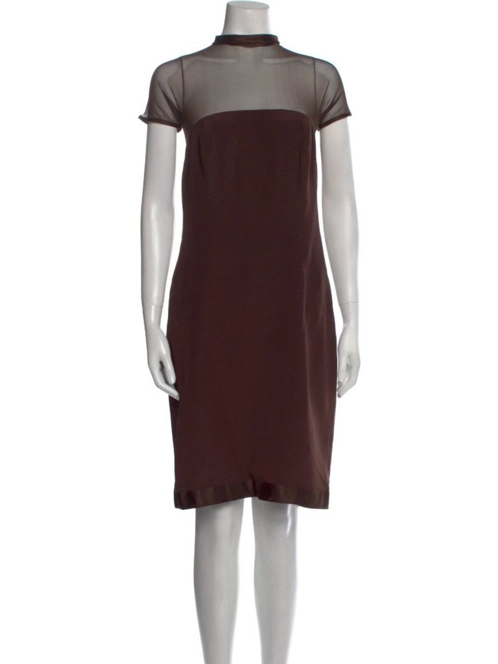 Vera Wang Brown Dress